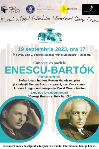 Concert-expoziție ENESCU-BARTÓK la Timișoara